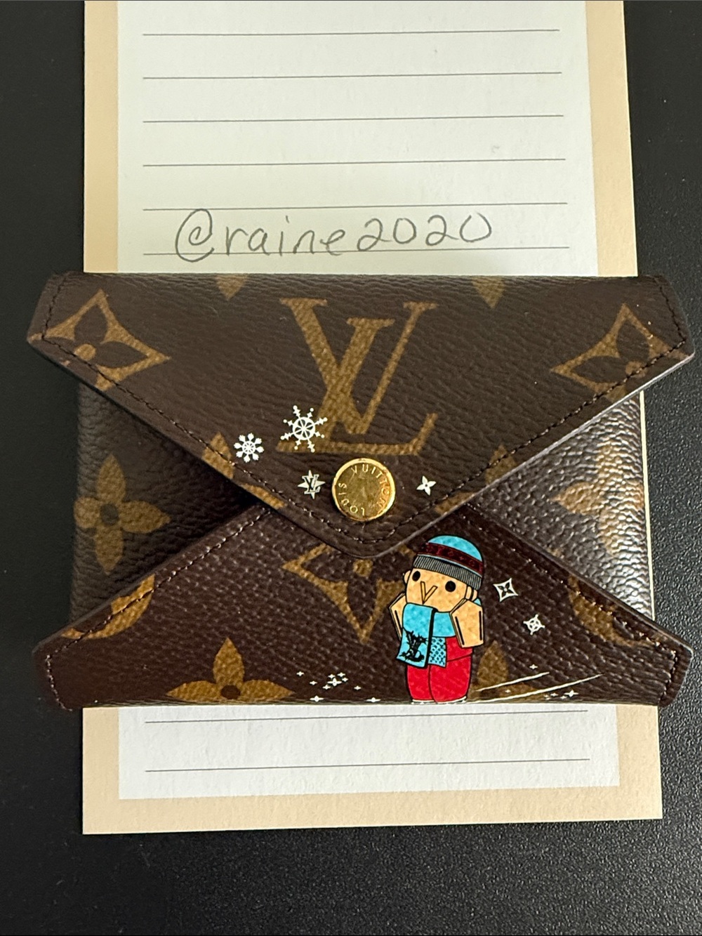 Louis Vuitton Monogram Vivienne Small Kirigami Pouch 2023 Holiday LE